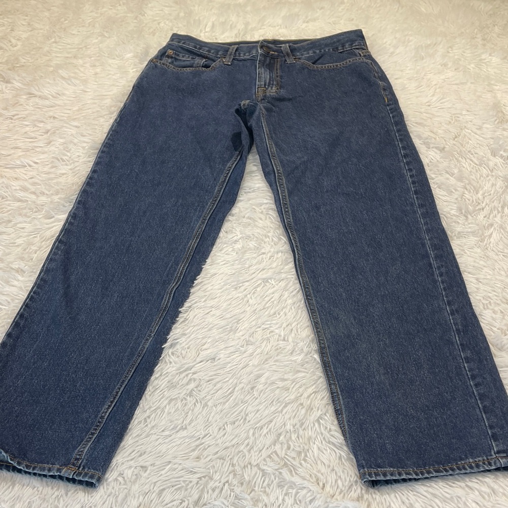 Old Navy Men's Relaxed Fit Jeans in Deep Blue SIZE 31/32 LOOSE